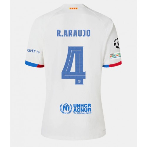 Barcelona Ronald Araujo #4 Gostujuci Dres 2023-24 Kratak Rukav